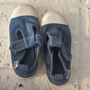 Chus Blue Canvas Kids Shoes